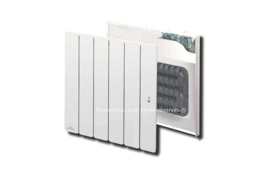 Radiateur Bloc Fonte AIRELEC - Fontea Smart Ecocontrol - Horizontal - 750W - Blanc - A693052 4 Radiateur Bloc Fonte AIRELEC - Fontea Smart Ecocontrol - Horizontal - 750W - Blanc - A693052 – Image 2