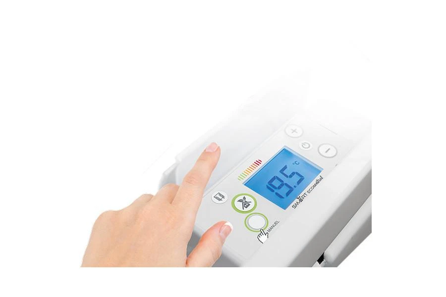 Radiateur Bloc Fonte AIRELEC - Fontea Smart Ecocontrol - Horizontal - 750W - Blanc - A693052 5 Radiateur Bloc Fonte AIRELEC - Fontea Smart Ecocontrol - Horizontal - 750W - Blanc - A693052 – Image 3