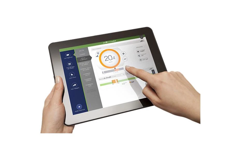 Radiateur Bloc Fonte AIRELEC - Fontea Smart Ecocontrol - Horizontal - 750W - Blanc - A693052 6 Radiateur Bloc Fonte AIRELEC - Fontea Smart Ecocontrol - Horizontal - 750W - Blanc - A693052 – Image 4