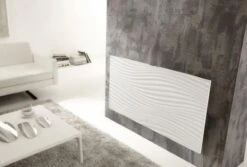 Radiateur Pierre Et Minéraux ATLANTIC - Radiateur Irisium Connecté - Blanc