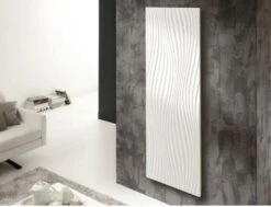 Radiateur Pierre Et Minéraux ATLANTIC - Radiateur Irisium Connecté - Blanc -Aldes Heizung Magasin 1638 g 1