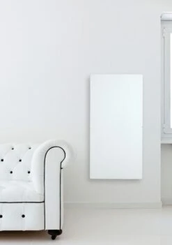 Radiateur Pierre Et Minéraux VALDEROMA - Wifi - Blanc Cachemire