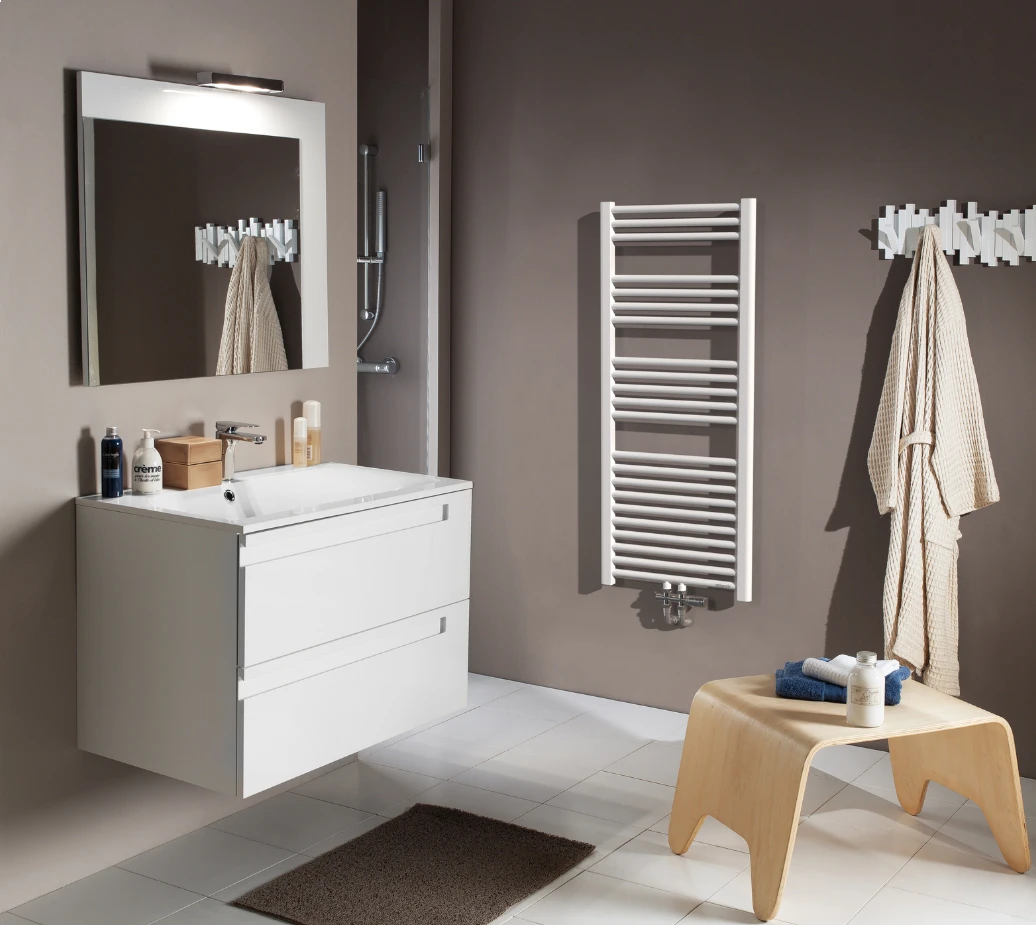 Radiateur Sèche-serviette ATLANTIC – 2012 Eau Chaude – 515/521W – Blanc – 833956 3 Radiateur Sèche-serviette ATLANTIC – 2012 Eau Chaude – 515/521W – Blanc – 833956 – Image 2