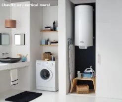 Chauffe Eau électrique ARISTON - HPC+ -Aldes Heizung Magasin 3609 z ariston hpc vertical mural 1