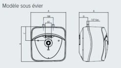 Chauffe Eau électrique - ARISTON - Andris Lux -Aldes Heizung Magasin 4373 s1 andris lux schema 1 1