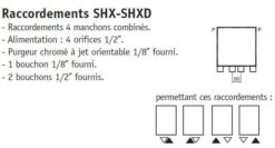 Fassane Blanc Vertical Double SHXD 9 Fassane Blanc Vertical Double SHXD -Aldes Heizung Magasin 5114 s3 shx