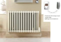 Radiateur à Fluide Caloporteur LVI - Epok - Horizontal - Blanc