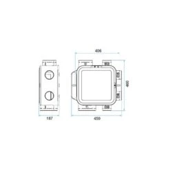 Aldes Kit VMC EasyHOME Auto - Bouches Standard - Gamme Compact