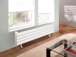 Radiateur à Fluide Caloporteur ACOVA - Fassane Premium Plinthe TVLXD Blanc