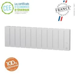 Radiateur Bloc Fonte NOIROT - Beladoo Connecté - Blanc -Aldes Heizung Magasin beladoo plinthe pdt