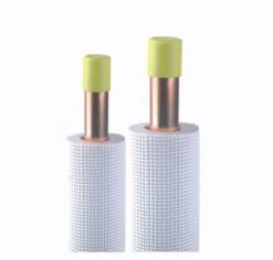 Couronne 10 M Cuivre Frigorifique Isolé - Liaison Double - 1/4 - 5/8 - 10TIB1458