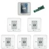 Pack Thermostats Blue Face Zéro - AIRZONE - Blanc Connecté - Avec Webserver 2 Pack Thermostats Blue Face Zéro - AIRZONE - Blanc Connecté - Avec Webserver -Aldes Heizung Magasin blue face airzone 6 zones 2 1