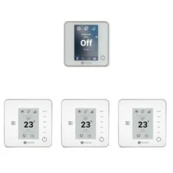 Pack Thermostats Blue Face Zéro - AIRZONE - Blanc Connecté - Sans Webserver