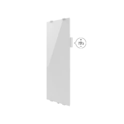 Radiateur Verre CAMPA - Campaver Select - Lys Blanc 17 Radiateur Verre CAMPA - Campaver Select - Lys Blanc -Aldes Heizung Magasin campaver select etroit vertical lys blanc 02 1
