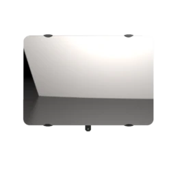 Radiateur Verre CAMPA - Campaver Ultime - Reflet "Miroir" -Aldes Heizung Magasin campaver ultime horizontal miroir 01 1