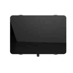 Radiateur Verre CAMPA - Campaver Ultime - Noir Astrakan -Aldes Heizung Magasin campaver ultime horizontal noir astrakan 01 1