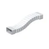 Conduits Souples PVC - UNELVENT -Aldes Heizung Magasin conduit pvc souple rectangulaire tfr 300 conduit extra plat 55 x 220mm 1