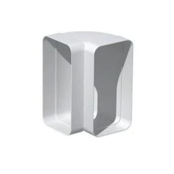Conduits Plats Pour Vmc Unelvent - Coude à 90° -Aldes Heizung Magasin conduits plats pour vmc unelvent 833638 coude 90 vertical 55 x 220 mm 1