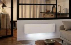 Radiateur Bloc Fonte ATLANTIC - Divali Connecté Lumineux - Blanc -Aldes Heizung Magasin divali ambiance 6