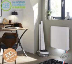 Radiateur Bloc Fonte INTUIS - Dook Connecté - Blanc -Aldes Heizung Magasin dook ambiance horizontal 1