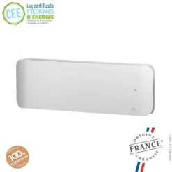 Radiateur Bloc Fonte INTUIS - Dook Connecté - Blanc -Aldes Heizung Magasin dook bas pdt label
