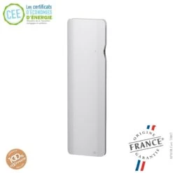 Radiateur Bloc Fonte INTUIS - Dook Connecté - Blanc -Aldes Heizung Magasin dook pdt vertical label