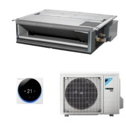 Climatisation Réversible DAIKIN Gainable Extra-plat – Sky Air - FDXMF9 + RXMR(9) – R32