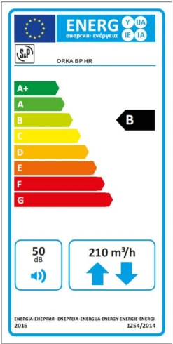 VMC Double Flux Orka BP HR - Spécial Rénovation – Unelvent – 604040 -Aldes Heizung Magasin image 12