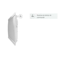 Radiateur Pierre Et Minéraux CAMPA - Jobel 3.0 - Blanc Satiné -Aldes Heizung Magasin jobel blanc 1