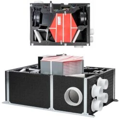 Kit VMC Double Flux Orka BP Spécial Rénovation – Unelvent – 604044 8 Kit VMC Double Flux Orka BP Spécial Rénovation – Unelvent – 604044 -Aldes Heizung Magasin orka bp hr echangeur interieur 1