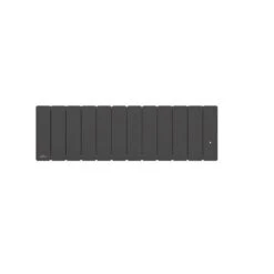 Radiateur Bloc Fonte AIRELEC - Fontea Smart ECOControl - Anthracite -Aldes Heizung Magasin plinthe anthracite 1