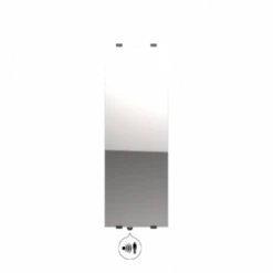 Radiateur Verre CAMPA - Campaver Select - Reflet -Aldes Heizung Magasin radiateur connecte rayonnant campaver select 30 campa vertical etroit 1100w miroir 1