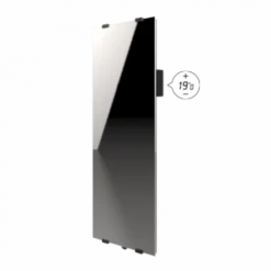 Radiateur Verre CAMPA - Campaver Select - Reflet -Aldes Heizung Magasin radiateur connecte rayonnant campaver select 30 campa vertical etroit 1100w miroir 1 1