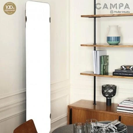 Radiateur Verre CAMPA - Campaver Ultime - Lys Blanc 4 Radiateur Verre CAMPA - Campaver Ultime - Lys Blanc – Image 2