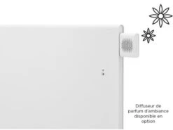 Radiateur Bloc Fonte THERMOR - Equateur 4 Pi Connecté -Aldes Heizung Magasin radiateur electrique chaleur douce equateur 4 horizontal blanc avec diffuseur thermor 7