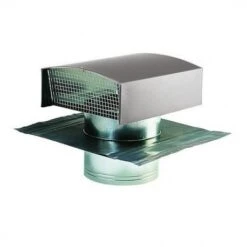 Aldes Chapeau De Toiture Gris Anthracite Ø160mm