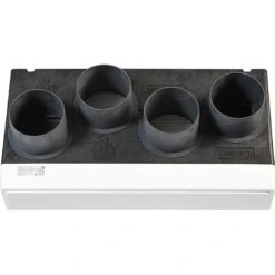 VMC Double Flux NETI - Très Haut Rendement - AXELAIR 9 VMC Double Flux NETI - Très Haut Rendement - AXELAIR -Aldes Heizung Magasin vmc double flux autoreglable neti vdftn piquages 2